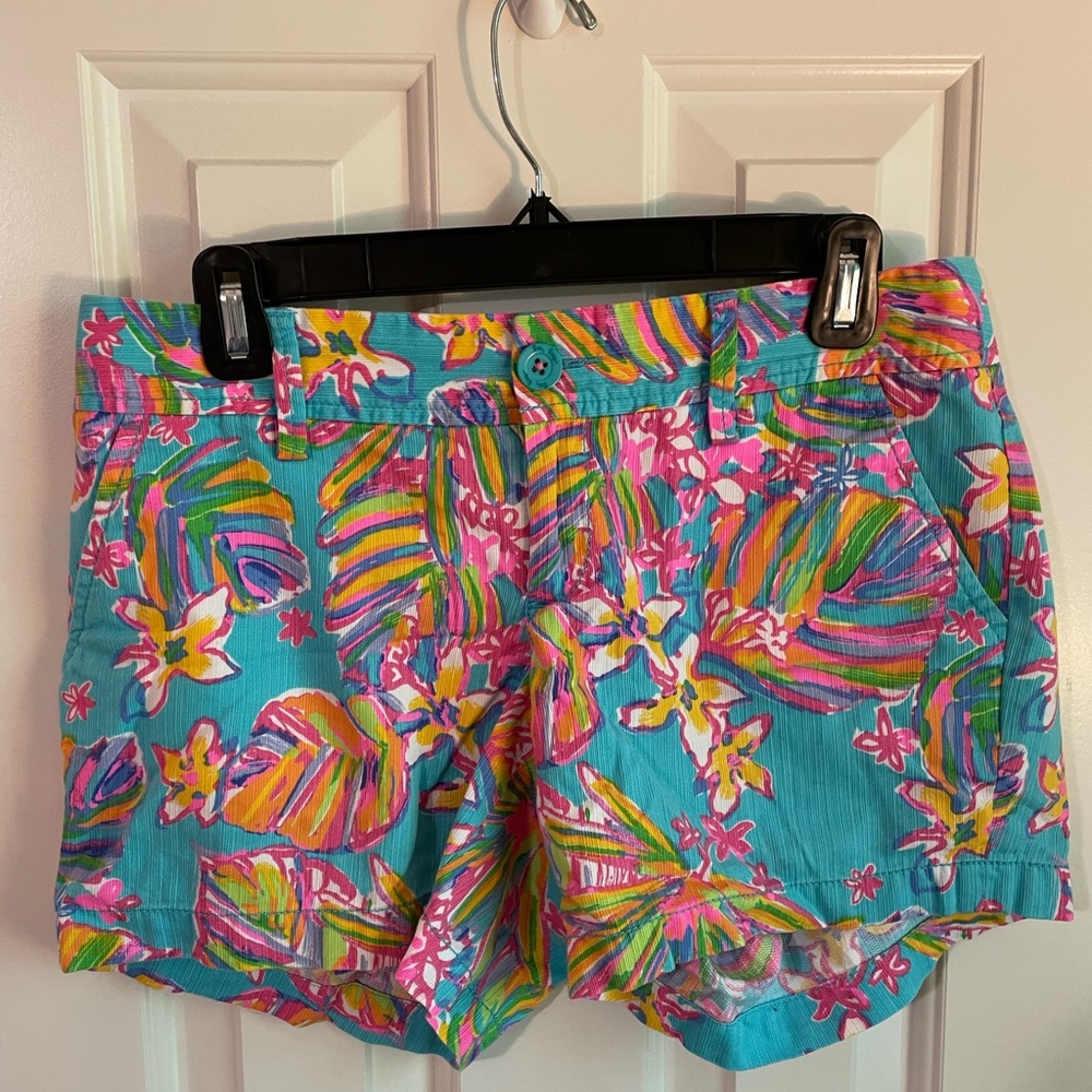 LILLY PULITZER CALLAHAN SHORT 5”, SIZE 4